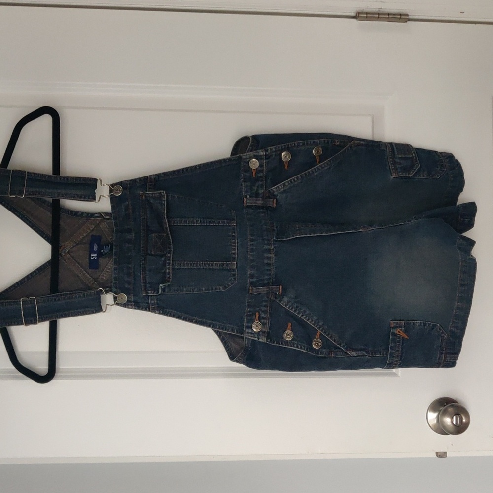 SO Short Denim Overalls